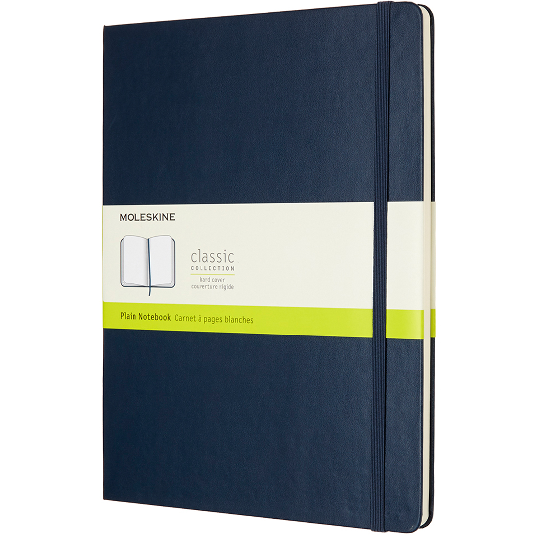 Classic Hard Cover Notebook XL Blue