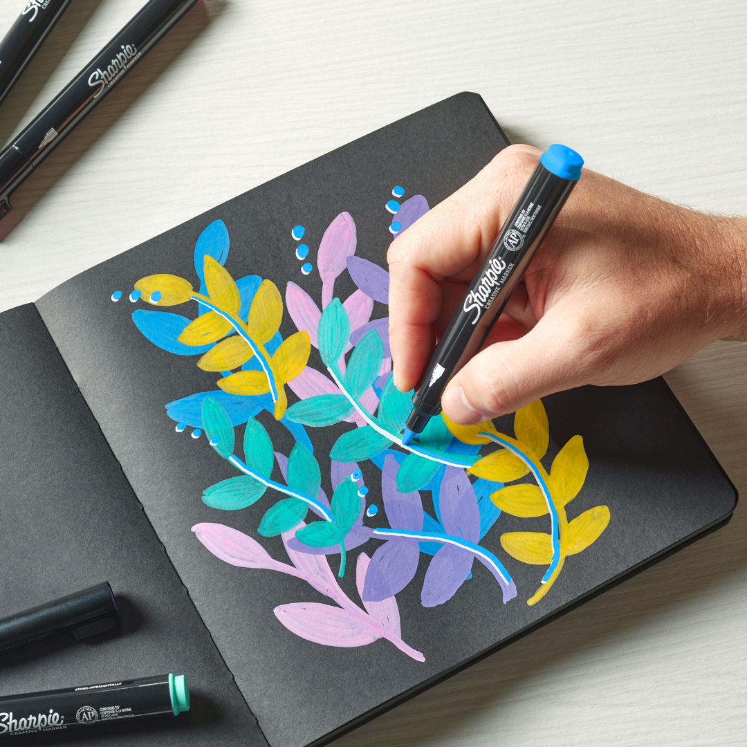 Creative Marker Bullet Tip 12‑pakke Warm Tones