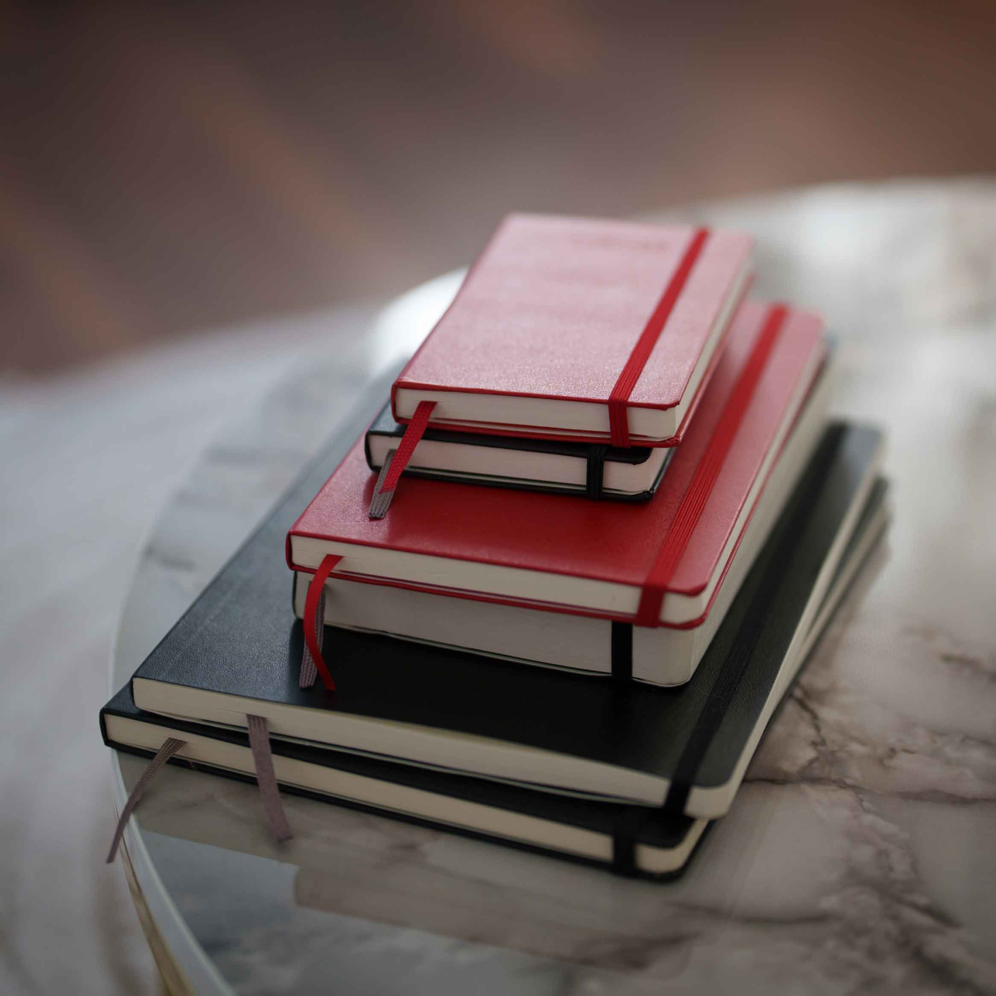 Kalender 12M Weekly Notebook 2027 Softcover Pocket Red 
