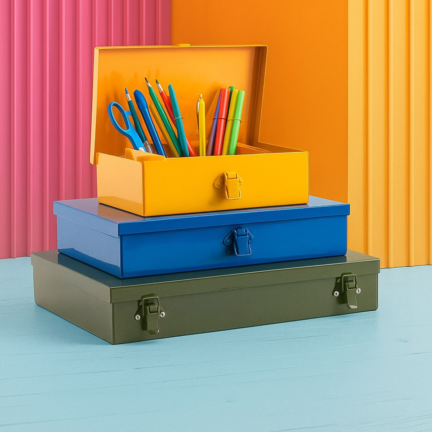Storage Case Bright Yellow