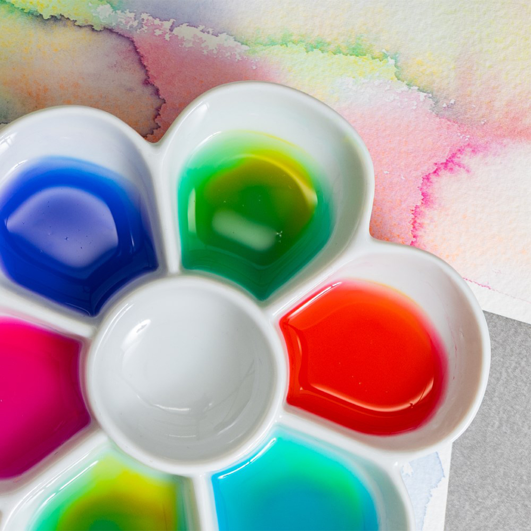 Gansai Tambi Akvarel sæt 5 stk Granulating Colors 3