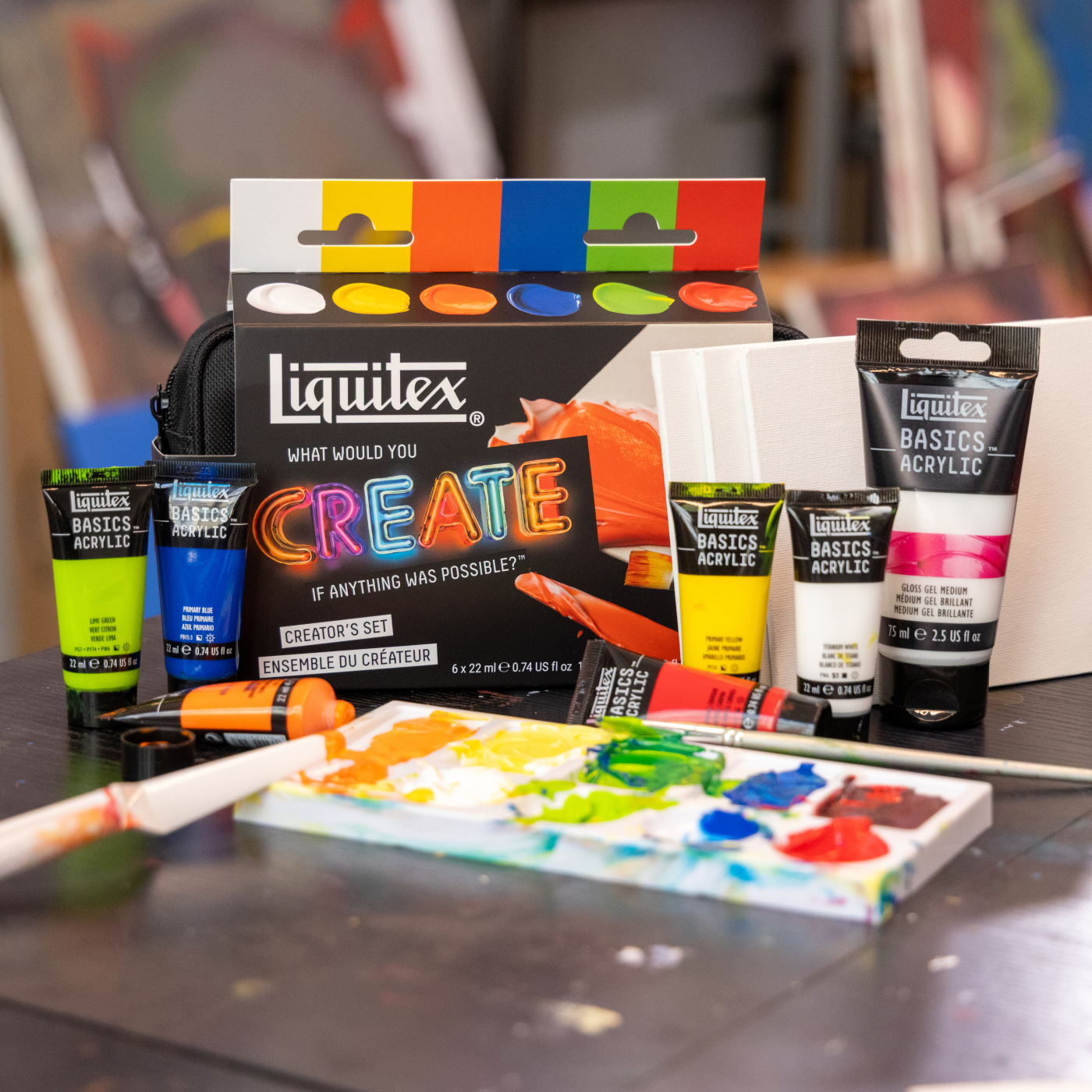 Akrylmaling Basics Creator's Set 6x22 ml