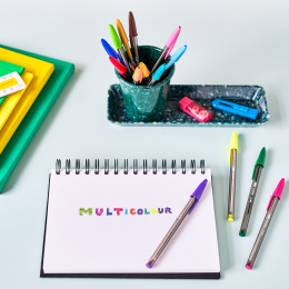 Cristal Multicolor Kuglepen 15-pak i gruppen Penne / Skrive / Blækpenne hos Pen Store (100233)