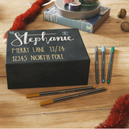 Pen 68 Metallic 6-sæt i gruppen Penne / Kunstnerpenne / Tusser hos Pen Store (100315)