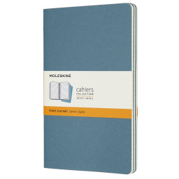 Cahier Large Notebook Brisk Blå Ruled i gruppen Papir & Blok / Skriv og noter / Notesbøger hos Pen Store (100330)