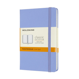 Classic Hard Cover Notebook Pocket Hydrangea Blue i gruppen Papir & Blokke / Skriv og noter / Notesbøger hos Pen Store (100405_r)