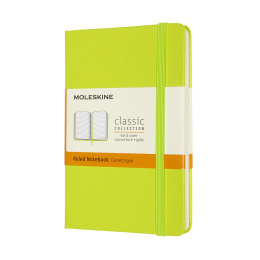 Classic Hardcover Pocket Lemon Green i gruppen Papir & Blok / Skriv og noter / Notesbøger hos Pen Store (100416_r)