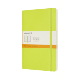 Classic Soft Cover Large Lemon Green i gruppen Papir & Blok / Skriv og noter / Notesbøger hos Pen Store (100420_r)