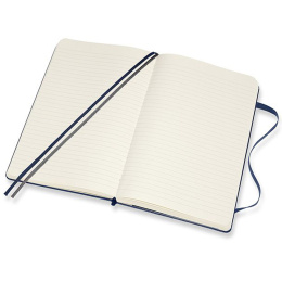 Classic Hard Cover Notebook Expanded Blue Ruled i gruppen Papir & Blok / Skriv og noter / Notesbøger hos Pen Store (100431)
