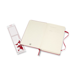 Classic Hard Cover Notebook Expanded Red i gruppen Papir & Blok / Skriv og noter / Notesbøger hos Pen Store (100432_r)