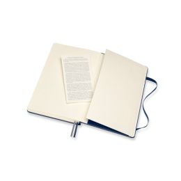 Classic Soft Cover Notebook Expanded Blue Ruled i gruppen Papir & Blok / Skriv og noter / Notesbøger hos Pen Store (100436)