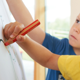 Woody 3-in-1 Farvepenne 6-sæt + spidsere i gruppen Kids / Børnepenne / Farveblyanter til børn hos Pen Store (100443)