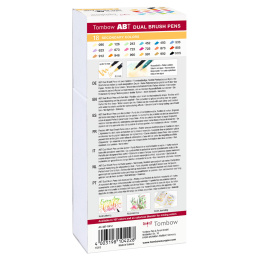 ABT Dual Brush pen 18-set Secondary i gruppen Penne / Kunstnerpenne / Penselpenne hos Pen Store (101097)