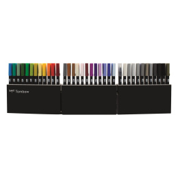 ABT Dual Brush Pen Box Case 108 stk Sæt i gruppen Penne / Kunstnerpenne / Penselpenne hos Pen Store (101109)