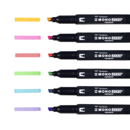 Highlighter MONO Edge 6-sæt i gruppen Penne / Mærkning og kontor / Highlighters hos Pen Store (101111)