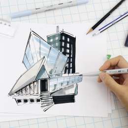 ABT PRO Dual Penselpen N00 Blender i gruppen Penne / Kunstnerpenne / Penselpenne hos Pen Store (101245)