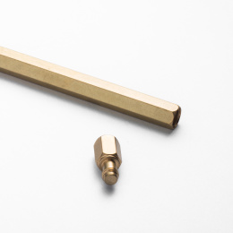 Classic Reflect Pencil lead box Brass i gruppen Kunstnerartikler / Kunstnertilbehør / Opbevaring hos Pen Store (101379)