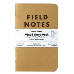 Memo Book Mixed sæt 3 stk i gruppen Papir & Blok / Skriv og noter / Notesbøger hos Pen Store (101426)
