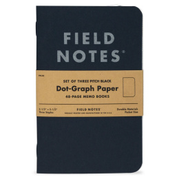 Memo Book Dotted sæt 3 stk i gruppen Papir & Blok / Skriv og noter / Notesbøger hos Pen Store (101429)