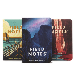 National Parks Serie A 3-Pack i gruppen Papir & Blok / Skriv og noter / Skriveblokke og hæfter hos Pen Store (101436)