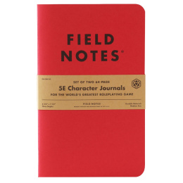 5E Character Journal 2-Pack i gruppen Papir & Blok / Skriv og noter / Skriveblokke og hæfter hos Pen Store (101443)