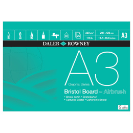 Bristol Board A3 i gruppen Papir & Blokke / Kunstnerblokke / Tegnings- og skitseblokke hos Pen Store (101454)