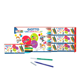 Turbo Color Tuschpenne Party Set x 12 i gruppen Kids / Børnepenne / Tusser til børn hos Pen Store (101591)