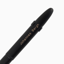 Bullet Black Clip i gruppen Penne / Fine Writing / Kuglepenne hos Pen Store (101635)