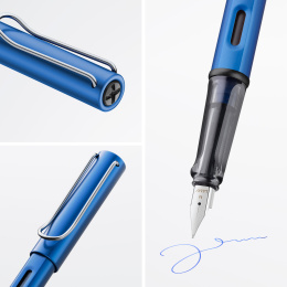 AL-star Fyldepen Oceanblue i gruppen Penne / Fine Writing / Fyldepenne hos Pen Store (101801_r)