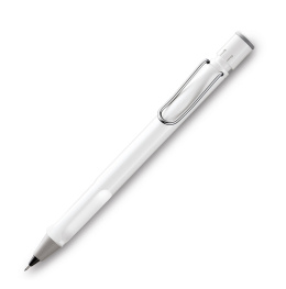 Safari Stiftblyant 0.5 Shiny White i gruppen Penne / Skrive / Stiftblyanter hos Pen Store (102021)