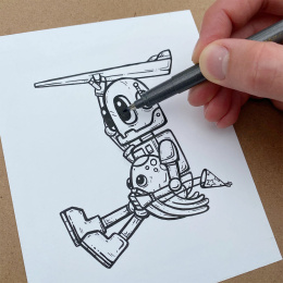 Zensations Penselpen i gruppen Penne / Kunstnerpenne / Penselpenne hos Pen Store (102180_r)