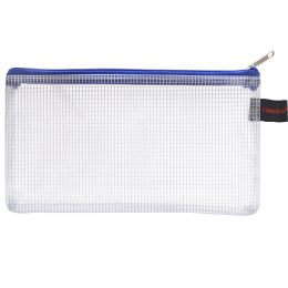 Penalhus Handy Zipper Pouch Blue i gruppen Penne / Pentilbehør / Penalhus og etui hos Pen Store (102188)