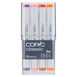 Classic sæt 12 stk Basic Colors i gruppen Penne / Kunstnerpenne / Illustrationmarkers hos Pen Store (103255) Classic sæt 12 stk Basic Colors i gruppen Penne / Kunstnerpenne / Illustrationmarkers hos Pen Store (103255)