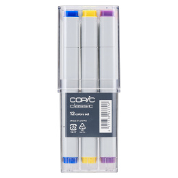 Classic sæt 12 stk Basic Colors i gruppen Penne / Kunstnerpenne / Illustrationmarkers hos Pen Store (103255) Classic sæt 12 stk Basic Colors i gruppen Penne / Kunstnerpenne / Illustrationmarkers hos Pen Store (103255)