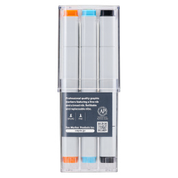 Classic sæt 12 stk Basic Colors i gruppen Penne / Kunstnerpenne / Illustrationmarkers hos Pen Store (103255) Classic sæt 12 stk Basic Colors i gruppen Penne / Kunstnerpenne / Illustrationmarkers hos Pen Store (103255)