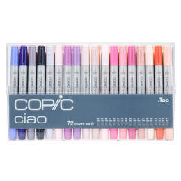Ciao sæt 72 stk B i gruppen Penne / Kunstnerpenne / Illustrationmarkers hos Pen Store (103310)
