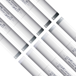 Sketch sæt 12 stk CG Cool Grey i gruppen Penne / Kunstnerpenne / Illustrationmarkers hos Pen Store (103311)