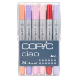 Ciao sæt 24 stk i gruppen Penne / Kunstnerpenne / Illustrationmarkers hos Pen Store (103312)