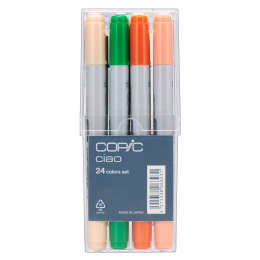 Ciao sæt 24 stk i gruppen Penne / Kunstnerpenne / Illustrationmarkers hos Pen Store (103312)