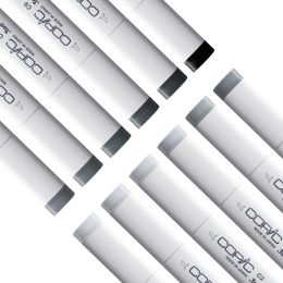 Classic sæt 12 stk Cool Gray i gruppen Penne / Kunstnerpenne / Illustrationmarkers hos Pen Store (103317)
