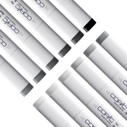 Classic sæt 12 stk Neutral Gray i gruppen Penne / Kunstnerpenne / Illustrationmarkers hos Pen Store (103319)