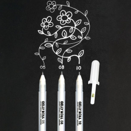 Gelly Roll Basic White Medium i gruppen Penne / Skrive / Gelpenne hos Pen Store (103532)