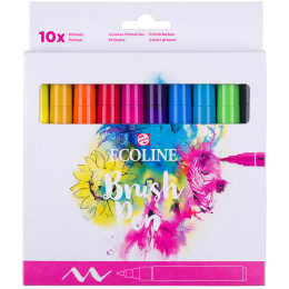 Brush Pen 10-set i gruppen Penne / Kunstnerpenne / Penselpenne hos Pen Store (103718)