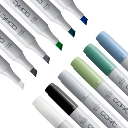 Ciao 6-sæt Sea i gruppen Penne / Kunstnerpenne / Illustrationmarkers hos Pen Store (103869)