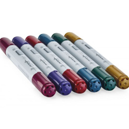 Ciao 6-sæt Jewel Tones i gruppen Penne / Kunstnerpenne / Illustrationmarkers hos Pen Store (103870)