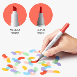 Ciao 6-sæt Jewel Tones i gruppen Penne / Kunstnerpenne / Illustrationmarkers hos Pen Store (103870)