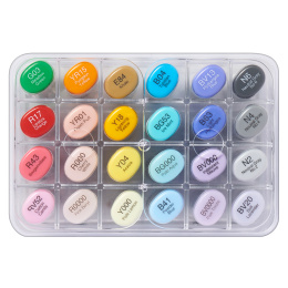 Sketch sæt 24 stk Manga i gruppen Penne / Kunstnerpenne / Illustrationmarkers hos Pen Store (104070) Sketch sæt 24 stk Manga i gruppen Penne / Kunstnerpenne / Illustrationmarkers hos Pen Store (104070)