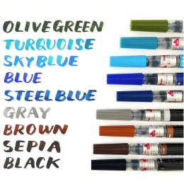 Color Brush i gruppen Penne / Kunstnerpenne / Penselpenne hos Pen Store (104448_r)