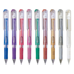 Hybrid Gel Grip DX Metallic Metallic Purple i gruppen Penne / Skrive / Gelpenne hos Pen Store (104644)