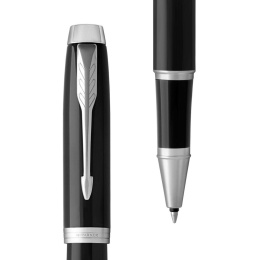 IM Black/Chrome Rollerball i gruppen Penne / Fine Writing / Rollerballpenne hos Pen Store (104668)